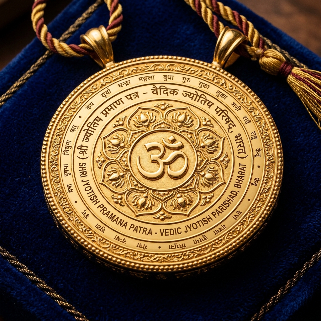 Jyotish Visharad Medallion